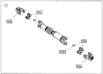 Can-Am OEM X3 Drive Shaft Assembly - 705403298