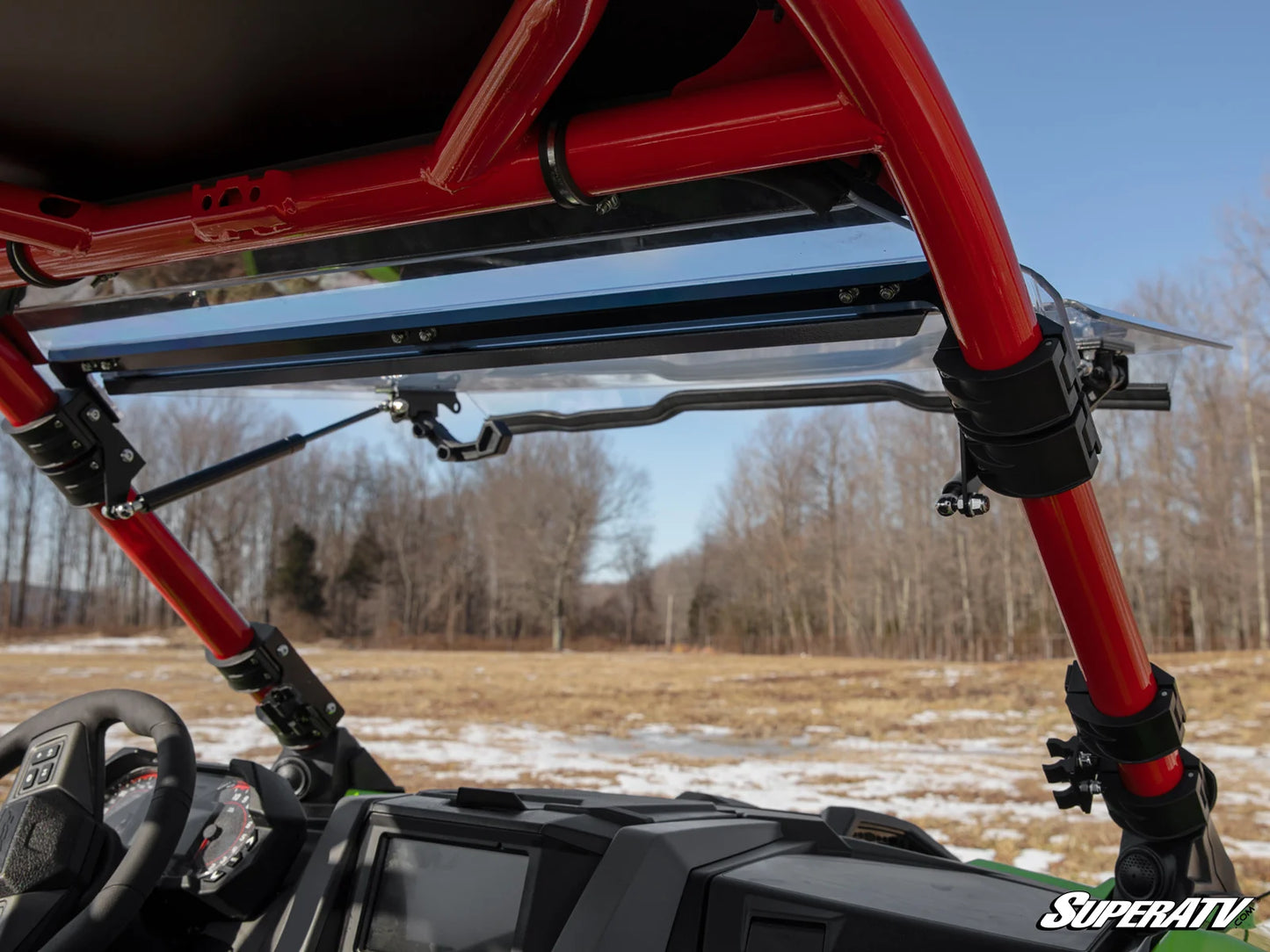 Polaris RZR Turbo R Flip Windshield