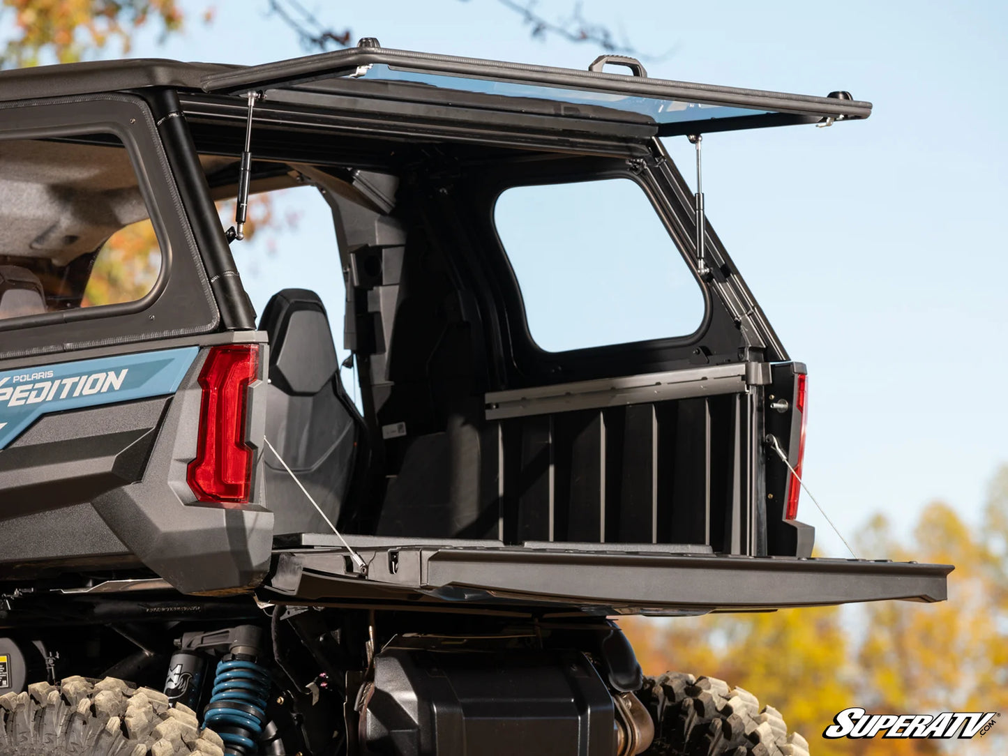 Polaris Xpedition ADV Rear Flip Windshield
