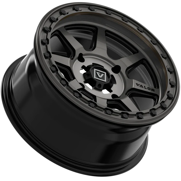Valor V13 Beadlock UTV Wheel Dark Tint