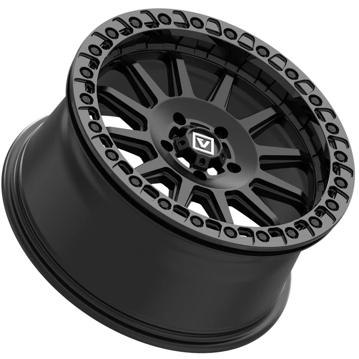 Valor V09 Beadlock UTV Wheel Satin Black