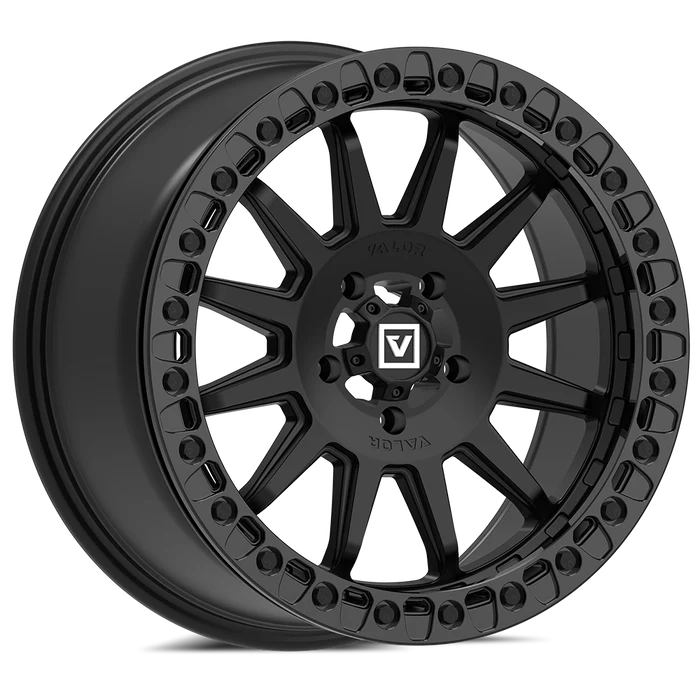 Valor V09 Beadlock UTV Wheel Satin Black