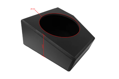 Dirt Monkey 10" sub box can-am x3 measurements Can-Am X3 Up-Fire Sub Box Enclosure Front Passenger Side 10" 