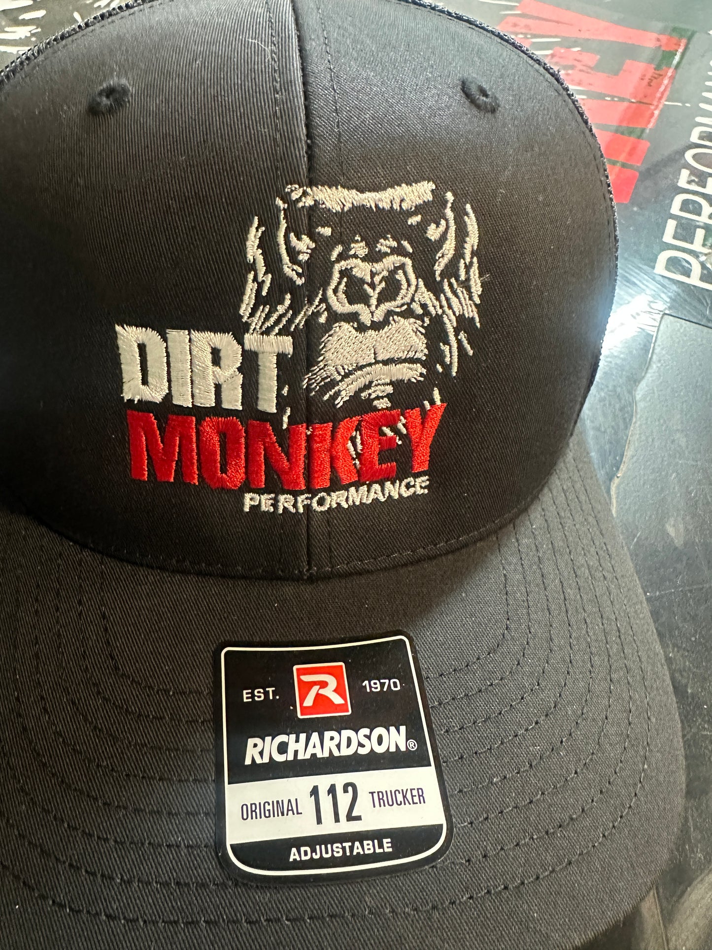 Dirt Monkey Performance Merch- Richardson Trucker Hat