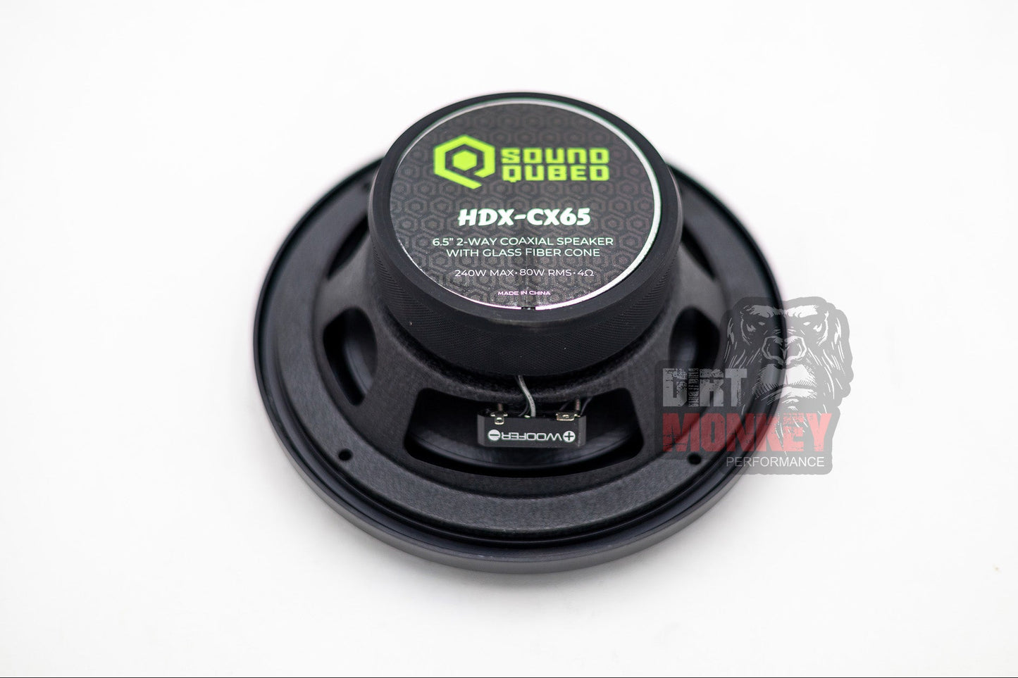 SoundQubed HDX Series 6.5" Coaxial 2-way Speakers - Pair