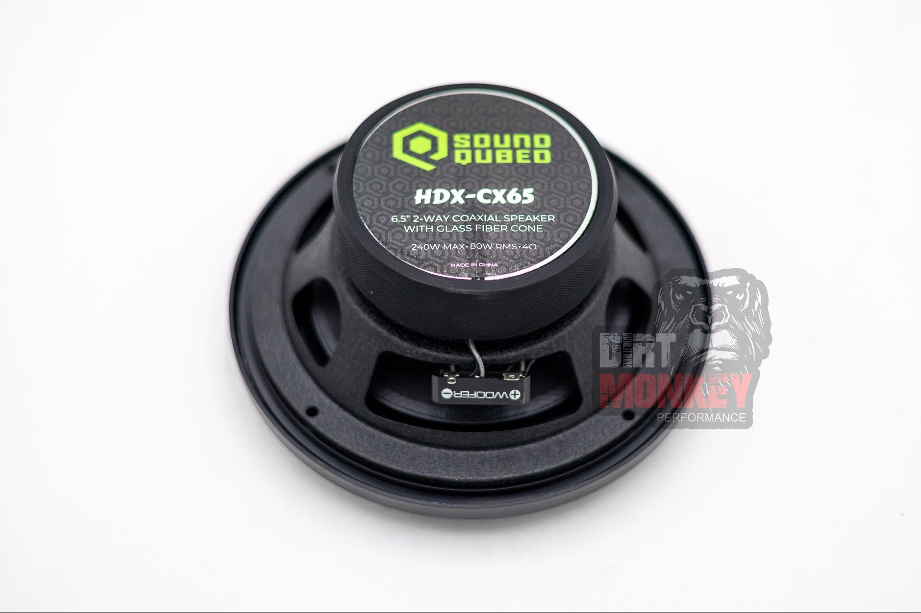 SoundQubed HDX Series 6.5" Coaxial 2-way Speakers - Pair