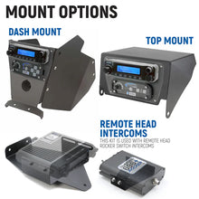 Load image into Gallery viewer, Can-Am Maverick X3 Complete Communication Kit with Bluetooth Intercom and 2-Way Radio