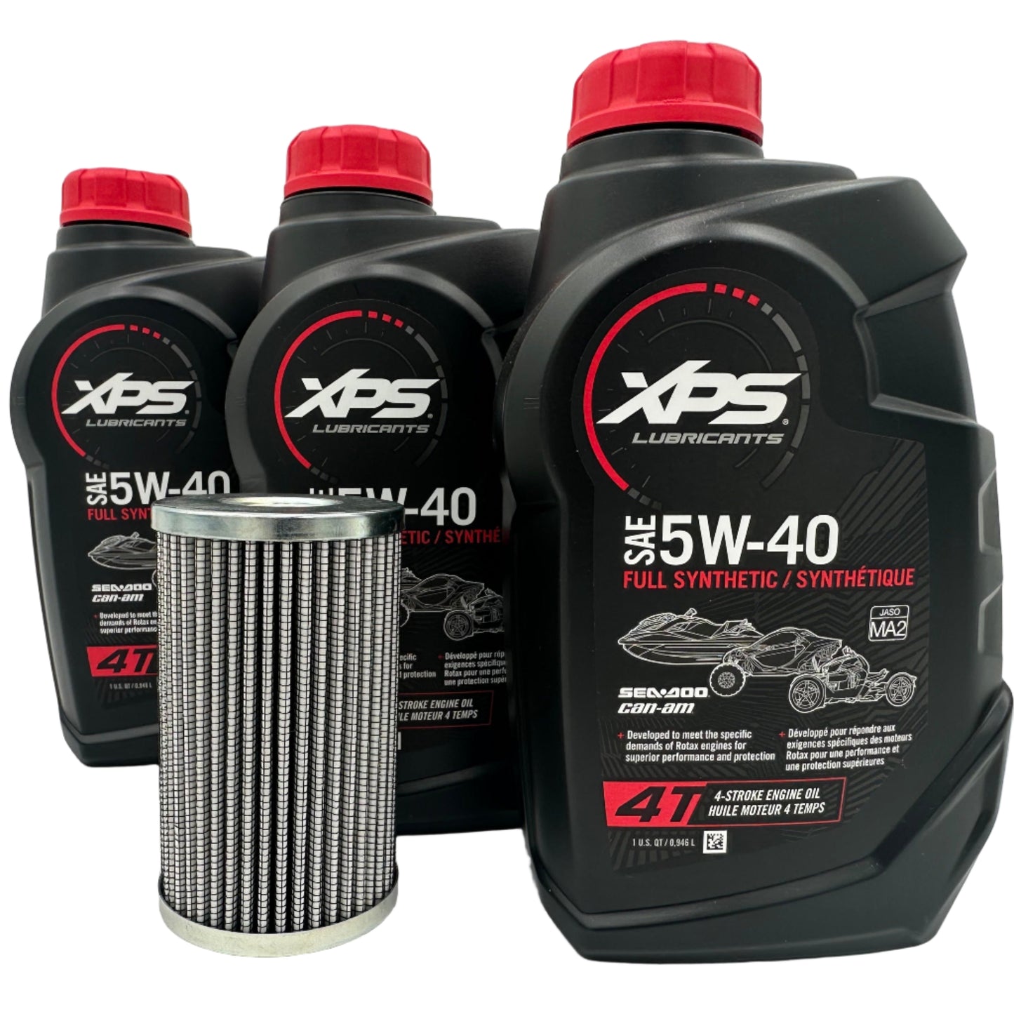 XPS 5W-40 Full Synthetic Oil for Can-Am Maverick R