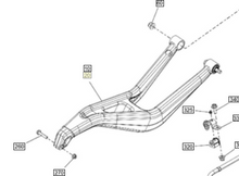 Can-Am OEM Maverick R RH Upper A-Arm, Deep Black - 715010163