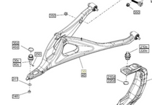 Can-Am OEM Maverick R LH Lower A-Arm, Deep Black - 715010168