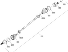 Can-Am OEM X3 Performance CV Axle - Rear - 64"