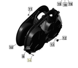 Can-Am OEM CVT Torx Screw 6X30