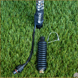 rhino whip light from dirt monkey spring close up 