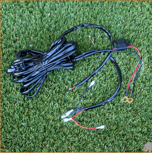 rhino light plug n play with switch close up for dirt monkey whip kit 