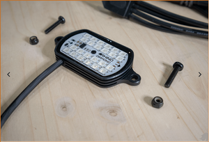 Rhino Rock Lite with install hardware close up for Kit by Dirt Monkey Performance