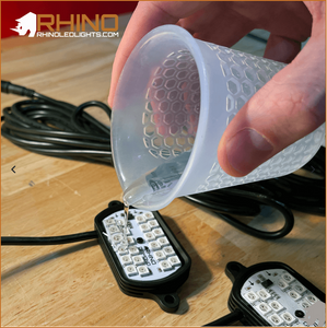 water-proof rhino light up close picture 