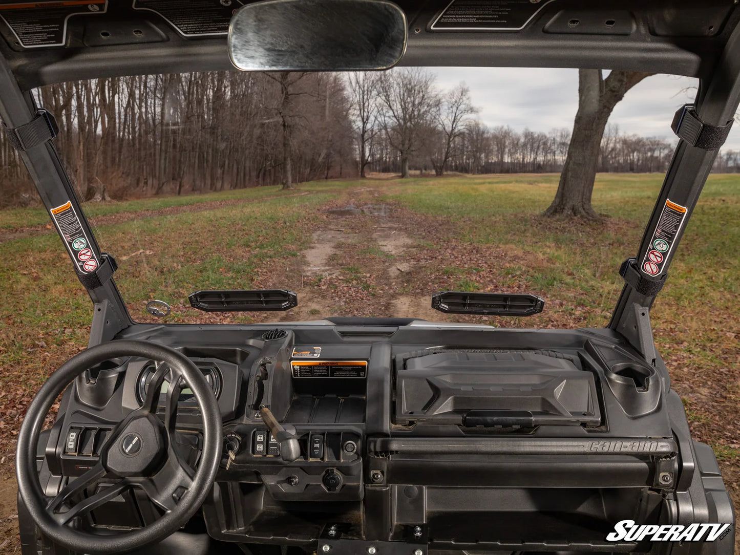 Can-Am Defender Vented Full Windshield