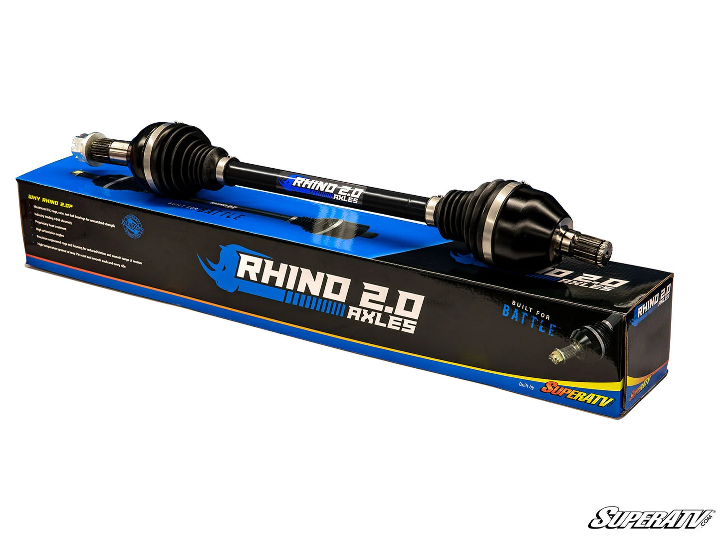 Can-Am Maverick R Heavy-Duty Axles — Rhino 2.0