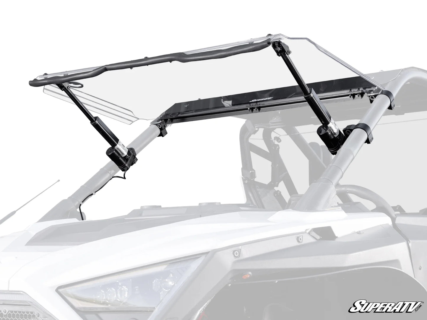 Polaris RZR Turbo R MaxDrive Power Flip Windshield
