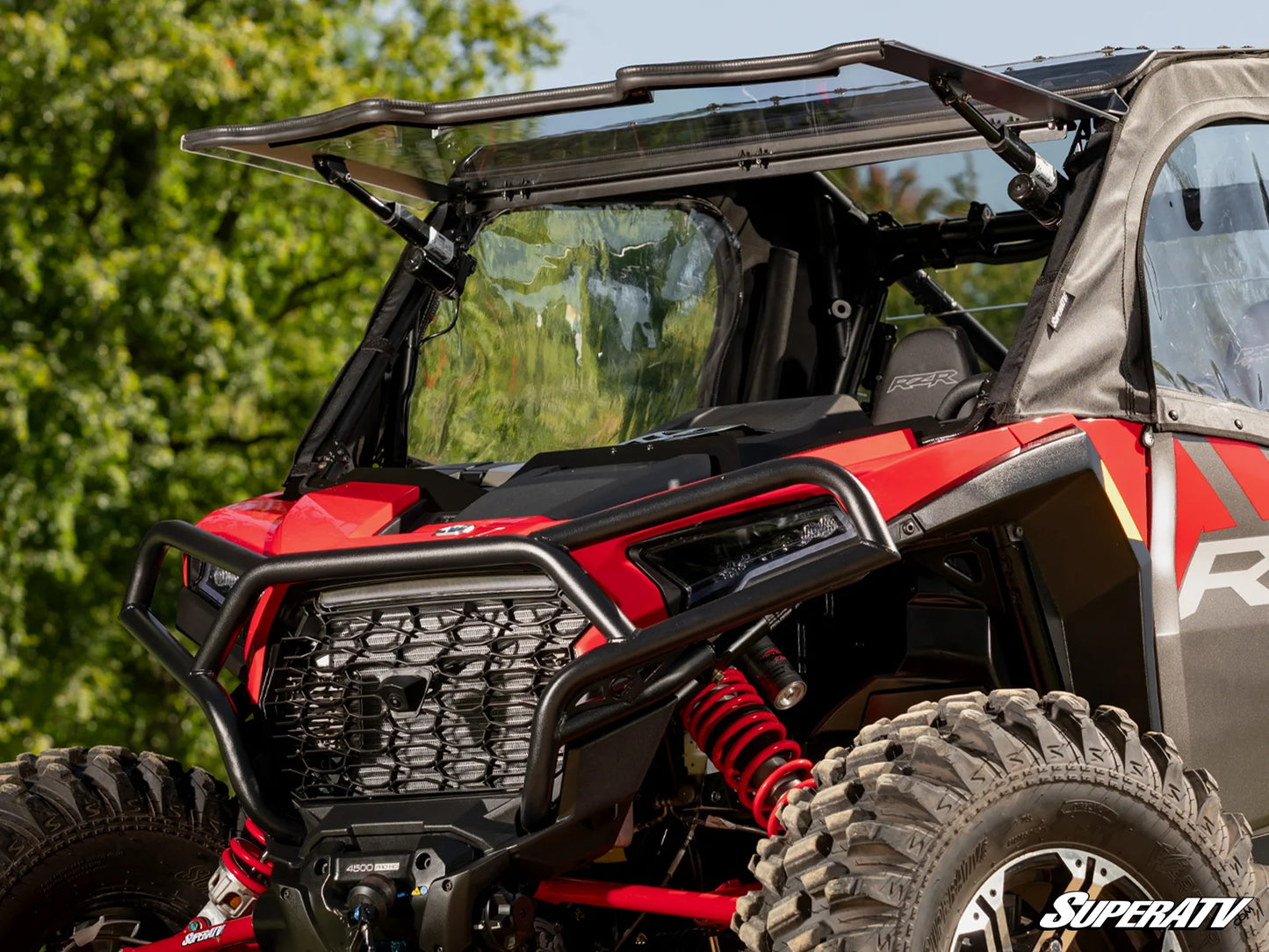 Polaris RZR XP MaxDrive Power Flip Windshield 2024+