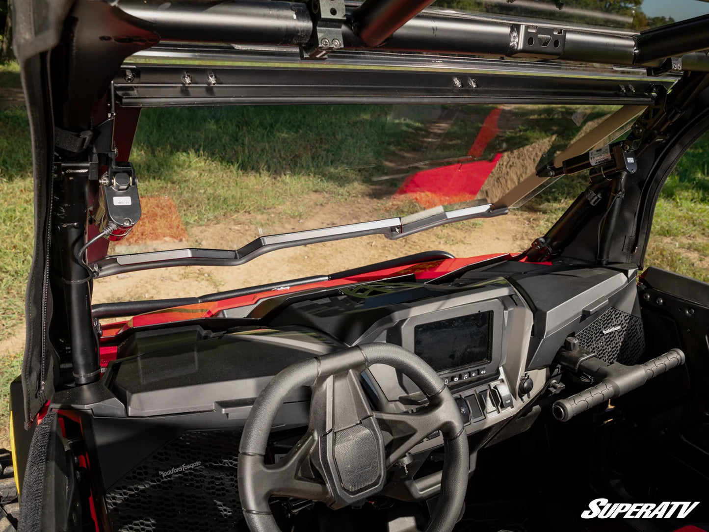 Polaris RZR XP MaxDrive Power Flip Windshield 2024+