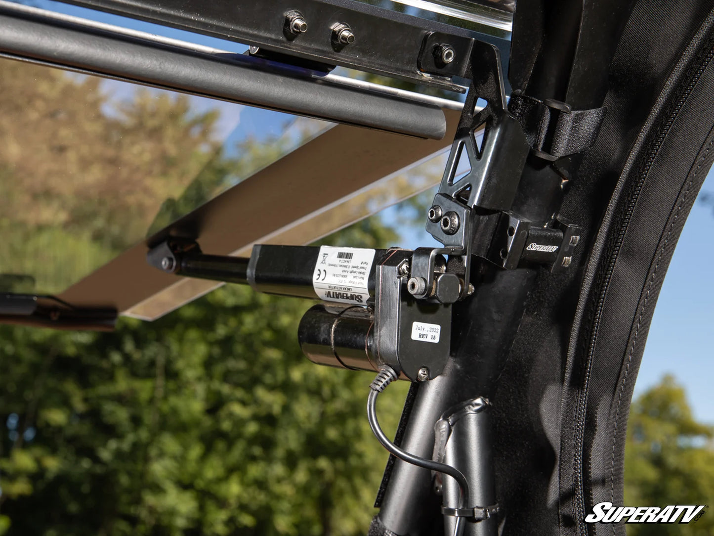Polaris RZR XP MaxDrive Power Flip Windshield 2024+