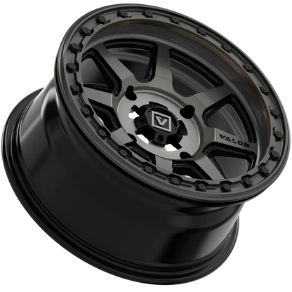 Valor V13 Beadlock UTV Wheel Dark Tint