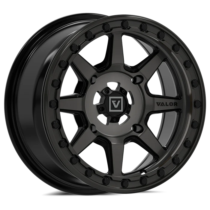 Valor V13 Beadlock UTV Wheel Dark Tint