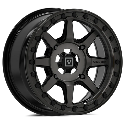 Valor V13 Beadlock UTV Wheel Dark Tint