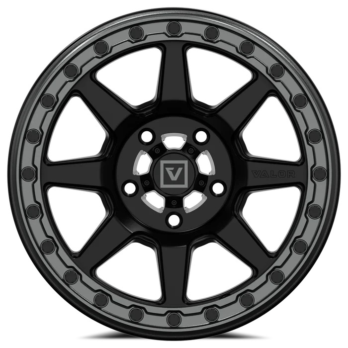 Valor V13 Beadlock UTV Wheel Satin Black