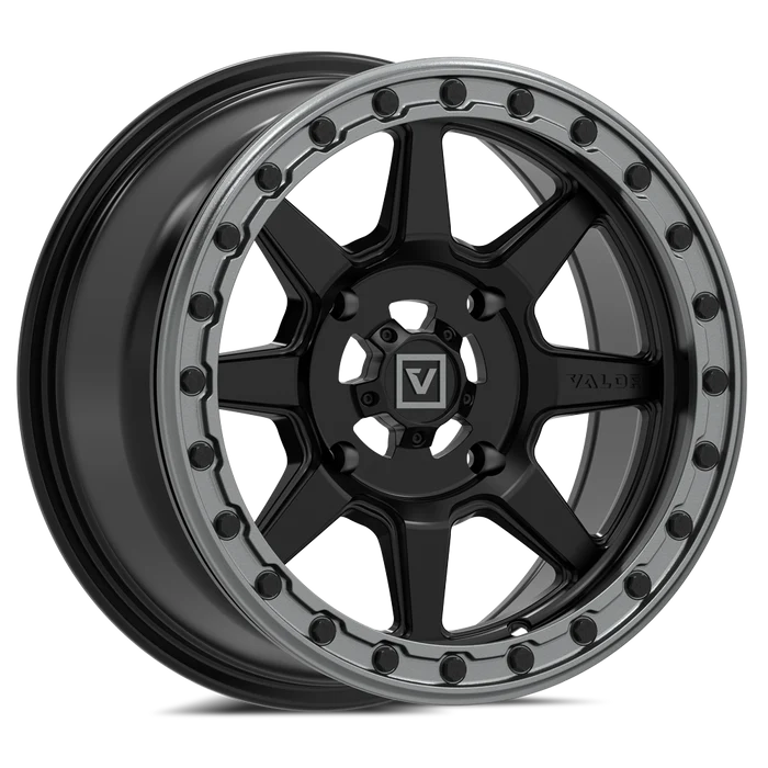 Valor V13 Beadlock UTV Wheel Satin Black