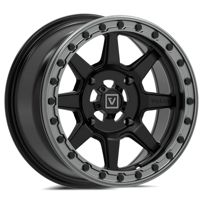 Valor V13 Beadlock UTV Wheel Satin Black
