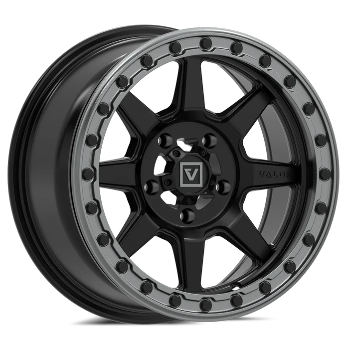 Valor V13 Beadlock UTV Wheel Satin Black
