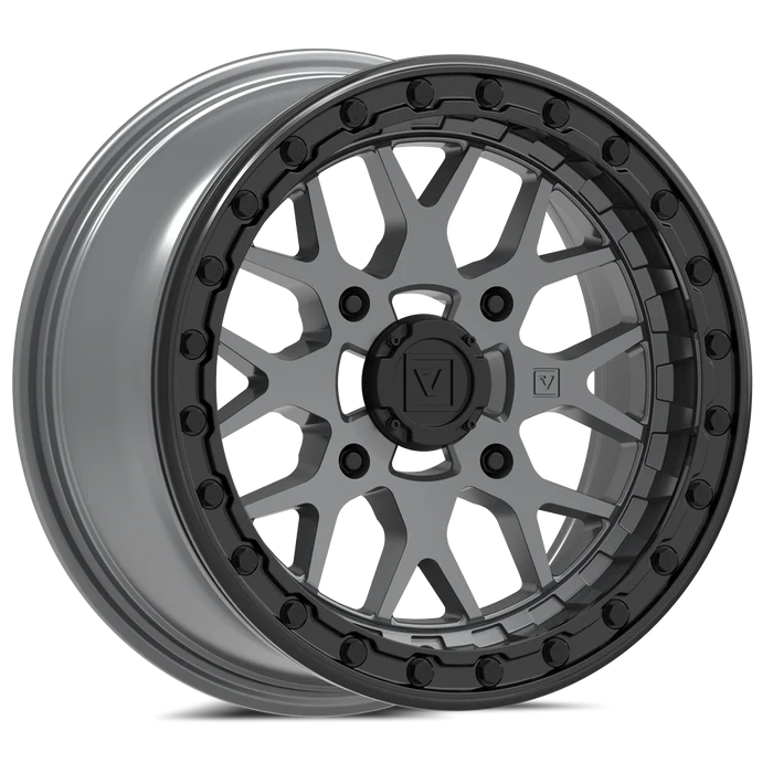 Valor V07 Beadlock UTV Wheel Satin Graphite