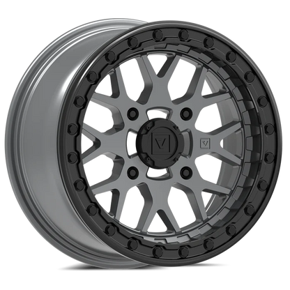 Valor V07 Beadlock UTV Wheel Satin Graphite
