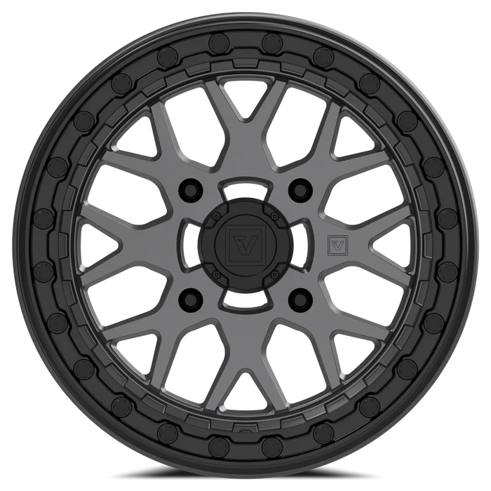 Valor V07 Beadlock UTV Wheel Satin Graphite
