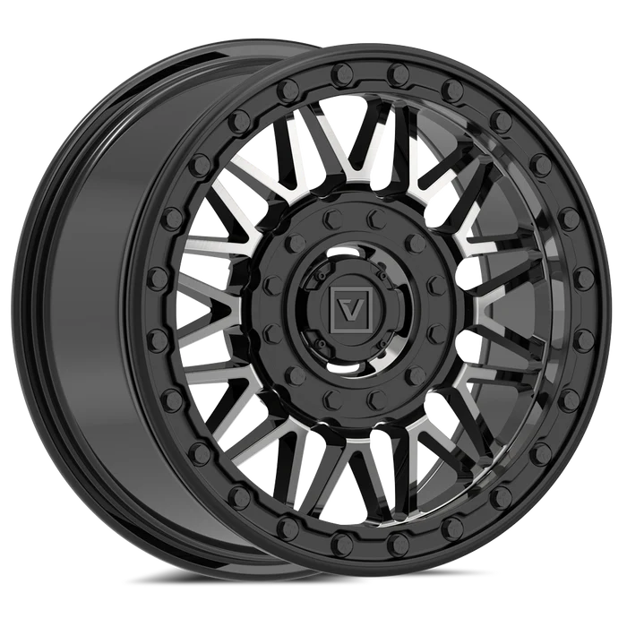 Valor V08 Beadlock UTV Wheel Dark Tint