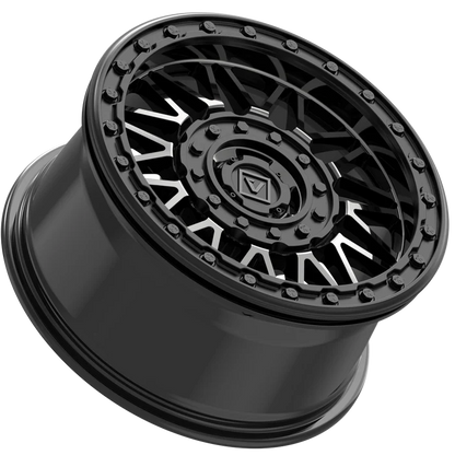 Valor V08 Beadlock UTV Wheel Dark Tint