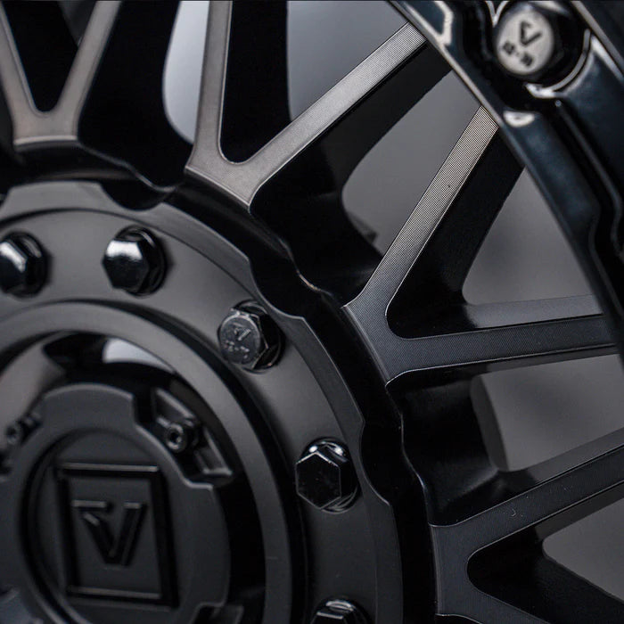 Valor V08 Beadlock UTV Wheel Dark Tint