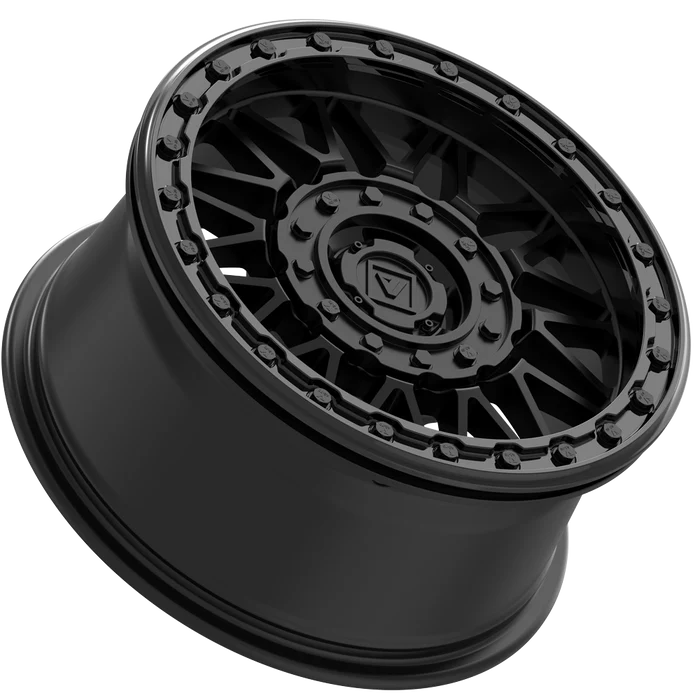 Valor V08 Beadlock UTV Wheel Satin Black