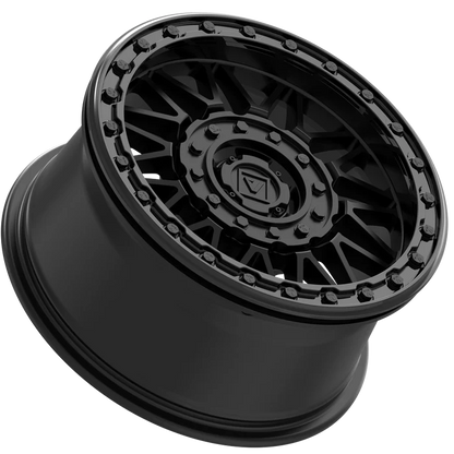 Valor V08 Beadlock UTV Wheel Satin Black