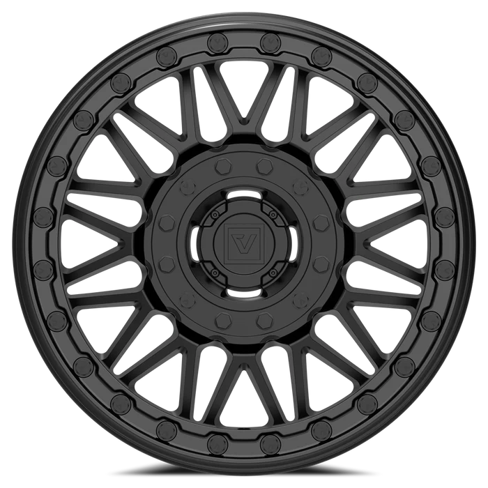 Valor V08 Beadlock UTV Wheel Satin Black