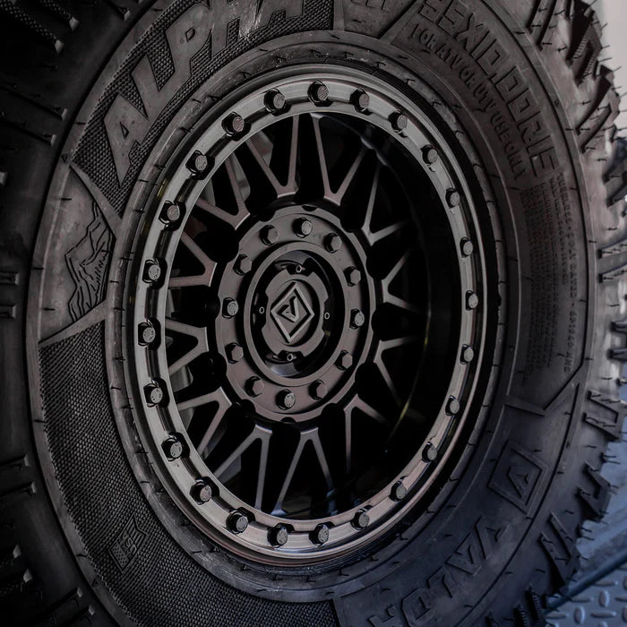 Valor V08 Beadlock UTV Wheel Satin Black