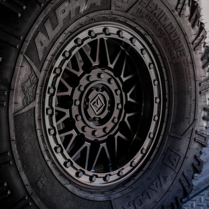 Valor V08 Beadlock UTV Wheel Satin Black