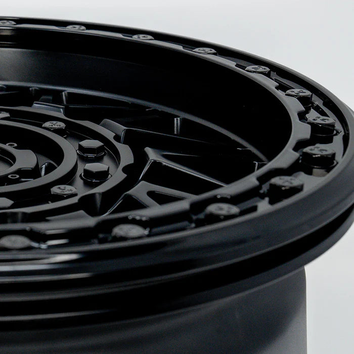Valor V08 Beadlock UTV Wheel Satin Black