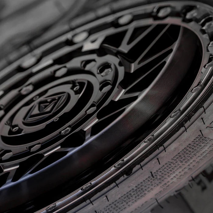 Valor V08 Beadlock UTV Wheel Satin Black