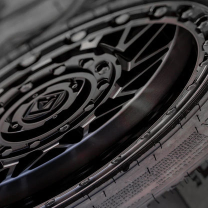 Valor V08 Beadlock UTV Wheel Satin Black