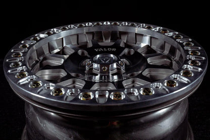 Valor V09 Beadlock UTV Wheel Raw Machined