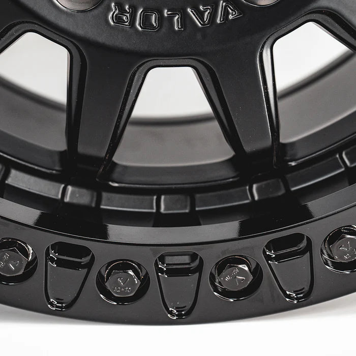 Valor V09 Beadlock UTV Wheel Satin Black