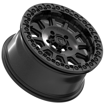 Valor V09 Beadlock UTV Wheel Brushed Charcoal